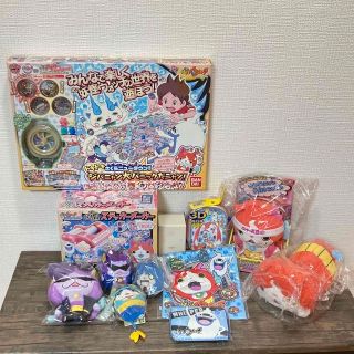 バンダイ(BANDAI)の妖怪ウォッチセット♩遊べる！使える！楽しめる！ボードゲーム　ぬいぐるみ　食器(キャラクターグッズ)