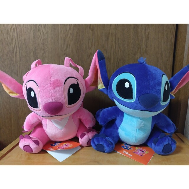 スティッチ&エンジェル Mぬいぐるみ ビビッドカラーVer. 全2種 | フリマアプリ ラクマ