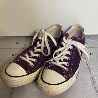 オールスター(ALL STAR（CONVERSE）)のコンバース　オールスター　スニーカー　紫　US5.5  24.5cm(スニーカー)