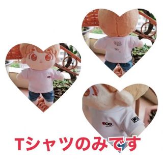 ボウダンショウネンダン(防弾少年団(BTS))の②【BTS x FILA】DNA  ぬいぐるみ服　20cm(アイドルグッズ)