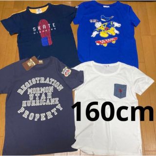 ディズニー(Disney)の160cm 男の子 半袖Tシャツ 夏服 まとめ売り 4枚セット 新品いり(Tシャツ/カットソー)