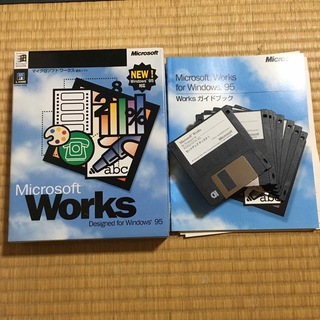 マイクロソフト(Microsoft)のMicrosoft Works for Windows 95(その他)