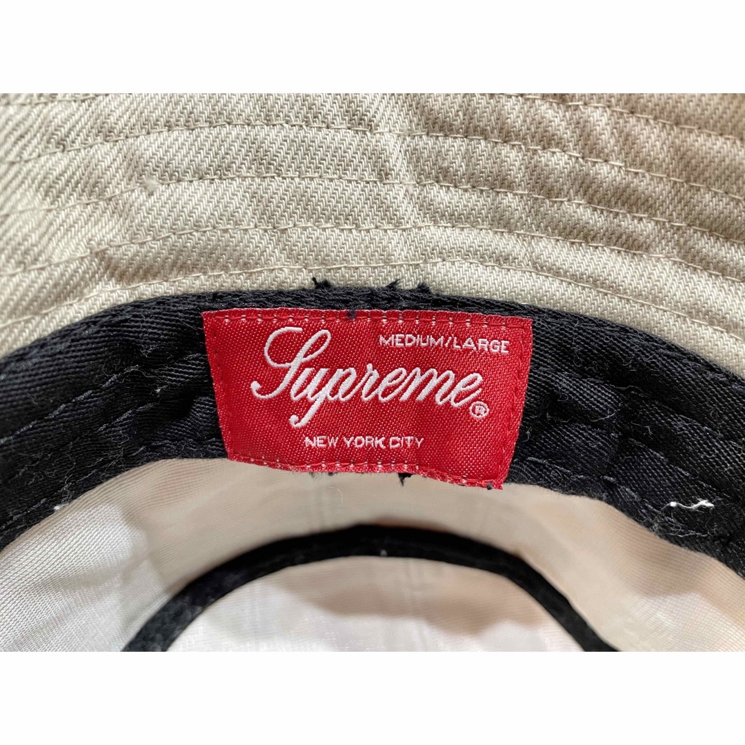 Supreme(シュプリーム)のSupreme Frayed Patchwork Denim Crusher メンズの帽子(ハット)の商品写真