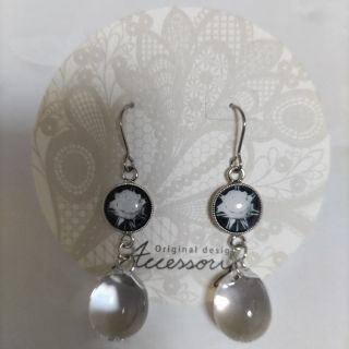 ハンドメイド♡フックピアス(ピアス)