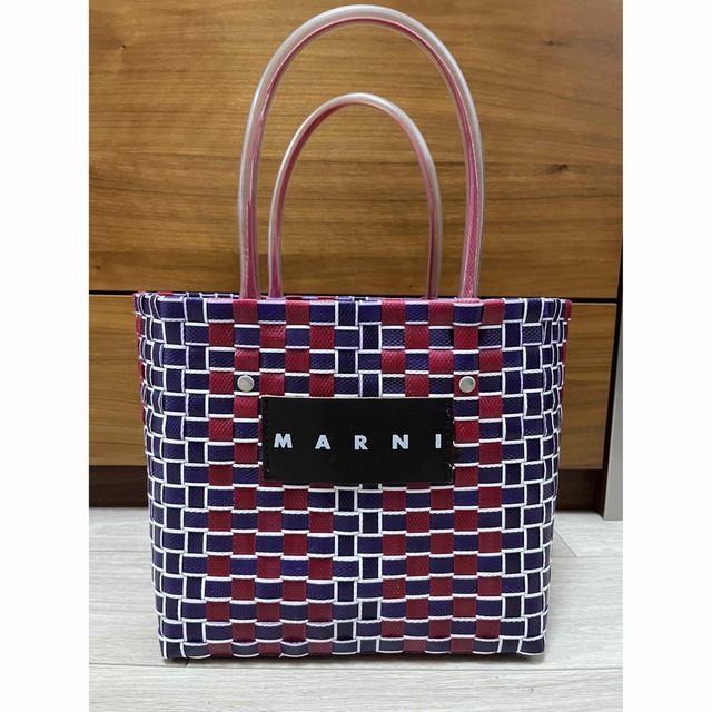 MARNI マルニフラワーカフェ　ピクニック　バック