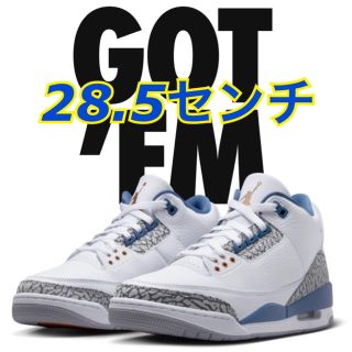 ジョーダン(Jordan Brand（NIKE）)のNIKE AIR JORDAN 3 エアジョーダン3 レトロ  28.5センチ(バスケットボール)