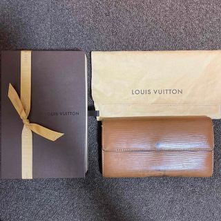 LOUIS VUITTON 二つ折り長財布 エピレザー M6359I