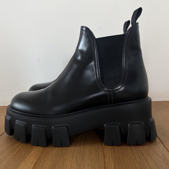 PRADA Monolith Chelsea Boots sz.36