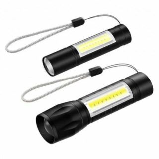 懐中電灯 ミニ 充電式 ledライト COB作業灯 大容量 2個セット(その他)