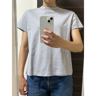 ジーユー(GU)のグレー半袖Tシャツ(Tシャツ(半袖/袖なし))