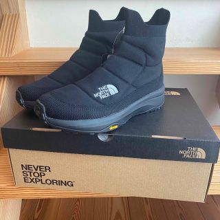 ザノースフェイス(THE NORTH FACE)の【値下げ不可】 26cm ザノースフェイス　ブラック　シェルター ニット ミッド(長靴/レインシューズ)