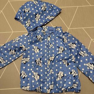 ギャップキッズ(GAP Kids)のGAP ナイロンアウター　ミニー　フード取り外し可(ジャケット/上着)