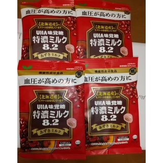 ユーハミカクトウ(UHA味覚糖)の血圧が高めの方に UHA味覚糖特濃ミルク8.2(菓子/デザート)