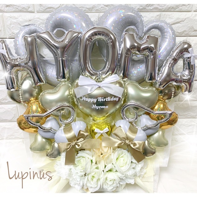 オーダー バルーンアレンジ 推し活 生誕祭の通販 by Lupinus✿|ラクマ