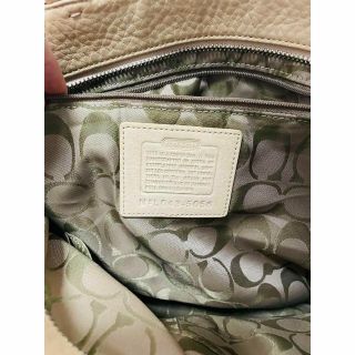 COACH - COACH コーチ ハンドバッグ レザー タッセル シグネチャー ...