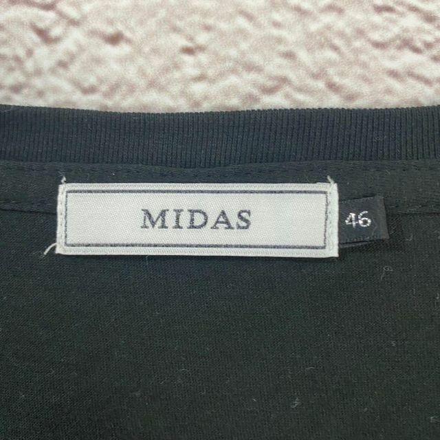 MIDAS(ミダス)のMIDAS Tシャツ　Vネック メンズ　レディース　[ 46 ] メンズのトップス(Tシャツ/カットソー(半袖/袖なし))の商品写真