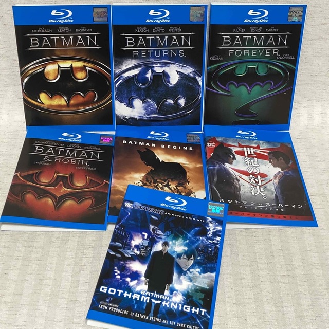 Blu-ray】バットマン シリーズ 7作品 ロビン・ゴッサムナイト