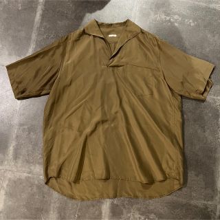 コモリ(COMOLI)のCOMOLI シルクスキッパーシャツ size3(シャツ)