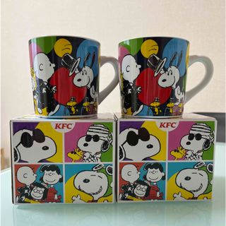 スヌーピー(SNOOPY)の【限定品】SNOOPY×KFCコラボマグカップ(キャラクターグッズ)