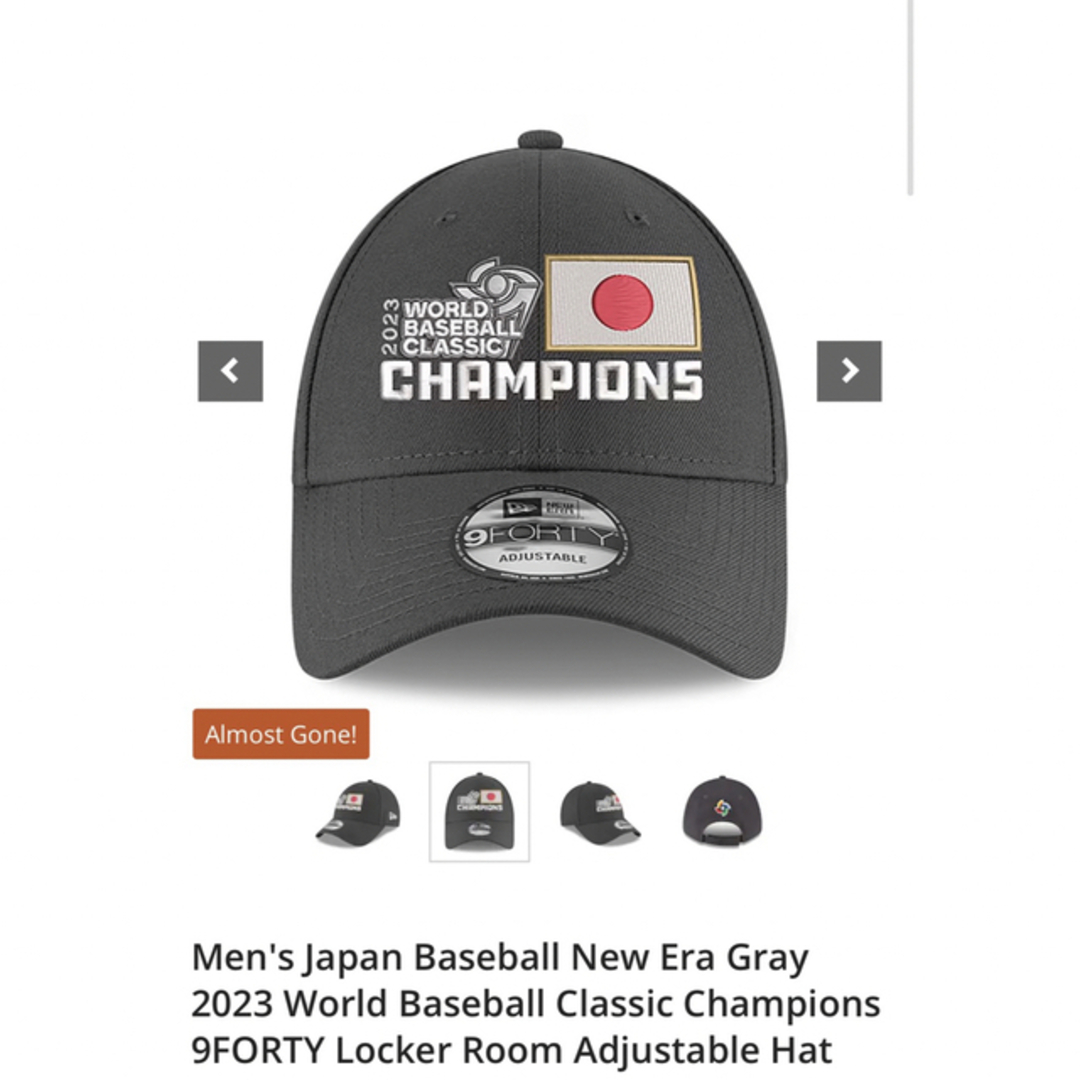 NEW ERA - 【新品】WBC 2023 優勝記念 チャンピオンキャップ 海外限定