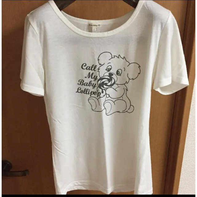 3can4on(サンカンシオン)の3can4on くまさん Tシャツ L レディースのトップス(Tシャツ(半袖/袖なし))の商品写真