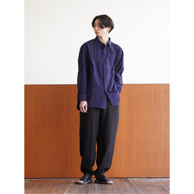 カナパ ドローストリングパンツ　コモリ　23ss comoli