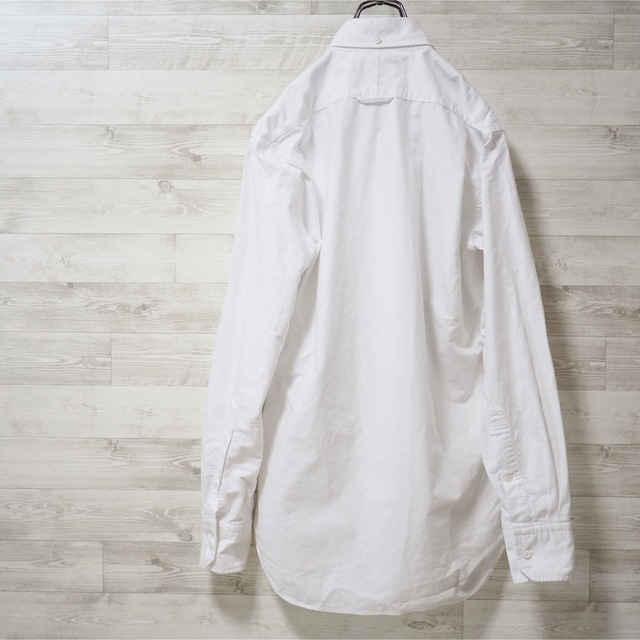 THOM BROWNE(トムブラウン)のTHOM BROWNE. Oxford B.D. Shirt White-1 メンズのトップス(シャツ)の商品写真