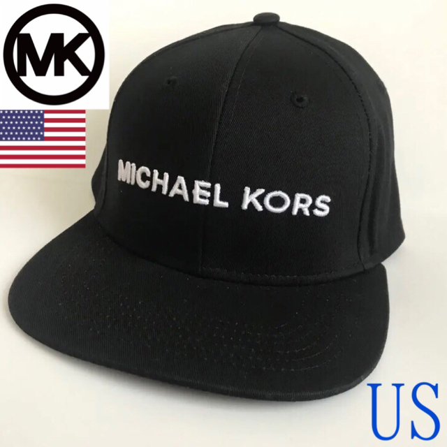 極レア【新品】MICHAEL KORS USA マイケルコース キャップ 黒