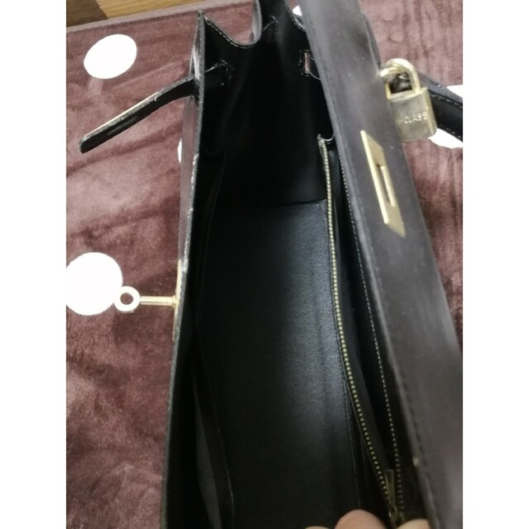 希少 ハイクラス ハンドバッグ 黒 本革 ケリー32 | capacitasalud.com