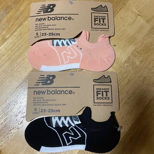 New Balance(ニューバランス)のニューバランス　ソックス   靴下 2足セット レディースのレッグウェア(ソックス)の商品写真