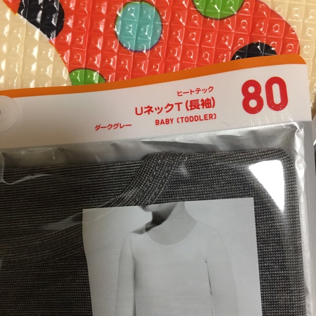 UNIQLO 新品！UNIQLOヒートテック2枚セット80サイズの通販 by K☆'s shop ｜ユニクロならラクマ