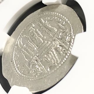 420-438年 ササン朝 銀貨 NGC バハラーム 古代 アンティーク コイン-