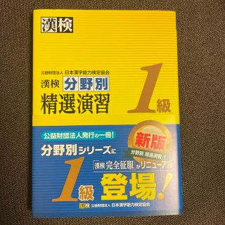 漢検分野別精選演習１級(資格/検定)