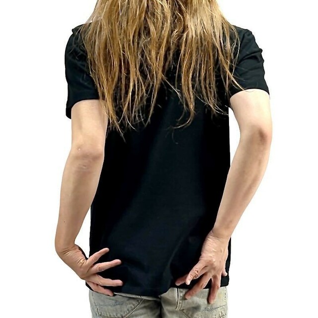 新品 ブラック ミッキー 中指 挑発 ハンド ジェスチャー Tシャツ メンズのトップス(Tシャツ/カットソー(半袖/袖なし))の商品写真