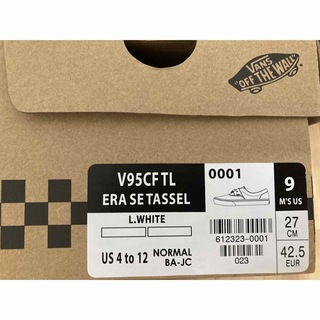 VANS - VANS ERA SE TASSEL V95CF TL 27cm タッセルの通販 by sap ...