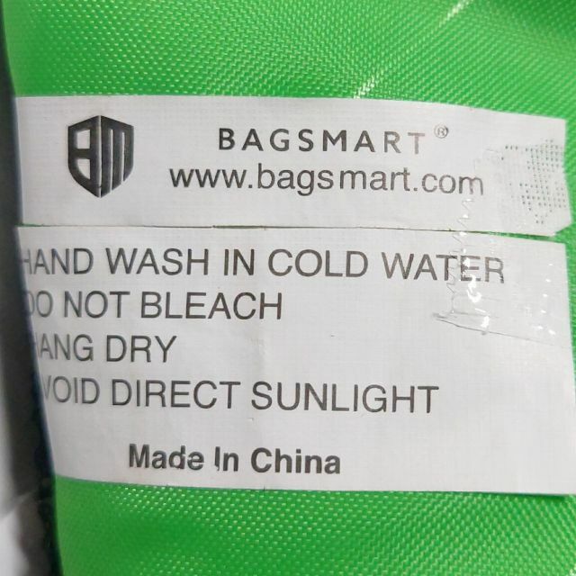 「BAGSMART」『PC周辺小物用収納ポーチ/グリーン』【匿名配送】 メンズのバッグ(ビジネスバッグ)の商品写真