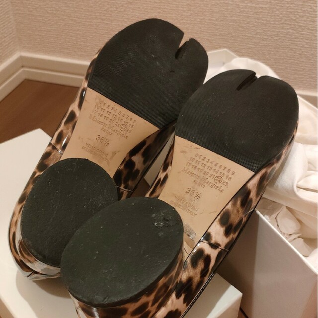 マルジェラレオパードタビシューズ Margiela