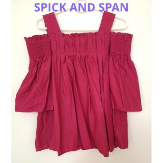 スピックアンドスパン(Spick & Span)のSPICK AND SPAN❤️オフショルダートップス(カットソー(半袖/袖なし))