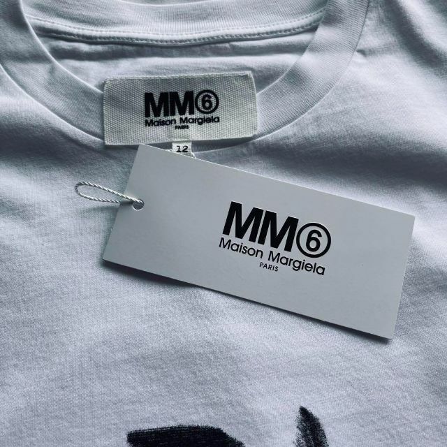 MM6 - 大人もOK 即発【MM6 MAISON MARGIELA】ロゴ Tシャツの通販 by