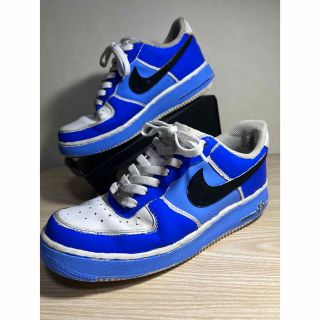 ナイキ(NIKE)のNIKE airforce1 AF1 カスタムスニーカー　ブルー(スニーカー)