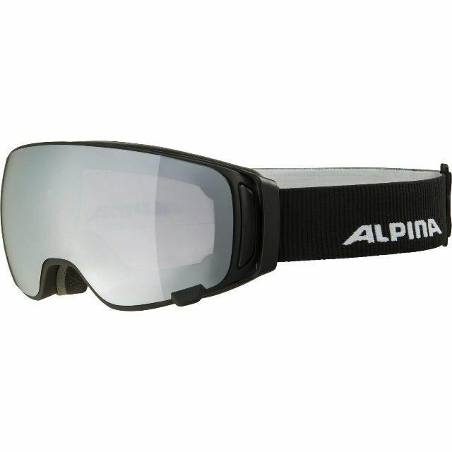 スキースノーボードゴーグル ALPINA(アルピナ) ユニセックス コンパクトタイプ 偏光ミラーレンズ メガネ使用可 ESTETICA QH
