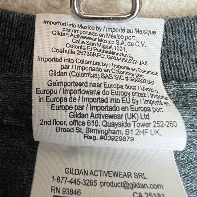 GILDAN(ギルタン)のギルダン アメリカ古着 企業ロゴ ワンポイントプリント 半袖Tシャツ XL メンズのトップス(Tシャツ/カットソー(半袖/袖なし))の商品写真