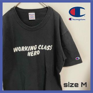 チャンピオン(Champion)のチャンピオン USA製 Tシャツ 古着 カレッジロゴ ワンポイント フロントロゴ(Tシャツ/カットソー(半袖/袖なし))