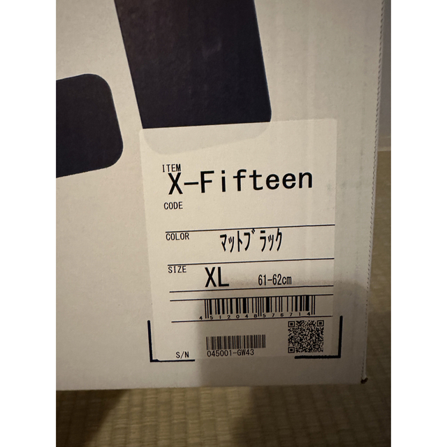 SHOEI X-Fifteen X-15 グラスブラック　XLサイズ　未使用