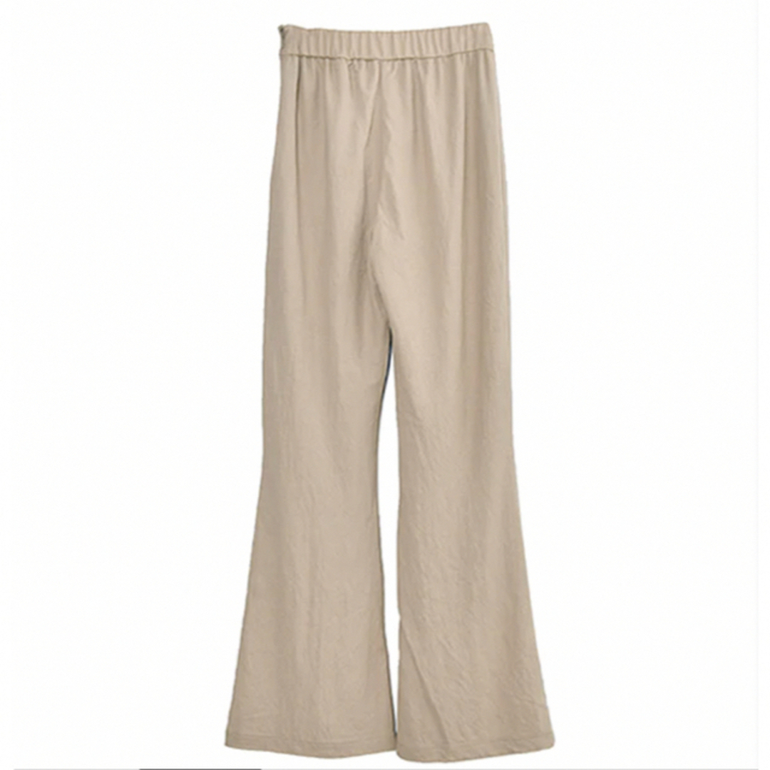 CLANE(クラネ)のCLANE SOFT JERSEY FLARE PANTS/BEIGE 0 レディースのパンツ(カジュアルパンツ)の商品写真