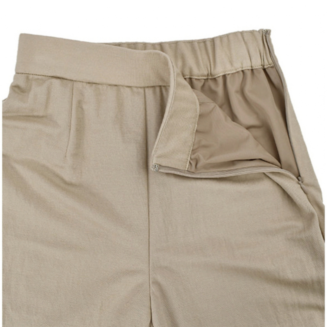 CLANE(クラネ)のCLANE SOFT JERSEY FLARE PANTS/BEIGE 0 レディースのパンツ(カジュアルパンツ)の商品写真