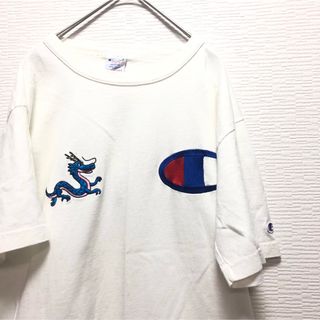 チャンピオン(Champion)のchampion t1011 アメリカ製　限定　Tシャツ　絶版　青龍　ドラゴン(Tシャツ/カットソー(半袖/袖なし))