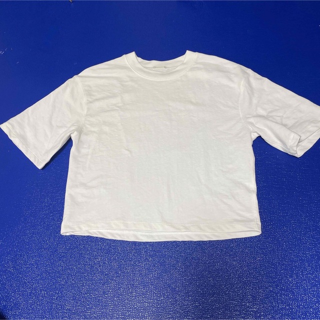 GU(ジーユー)のGU ミニ裏毛ワイドT Sサイズ レディースのトップス(Tシャツ(半袖/袖なし))の商品写真
