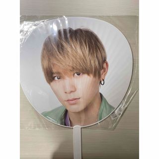 ヘイセイジャンプ(Hey! Say! JUMP)の山田涼介　ジャンボうちわ(アイドルグッズ)