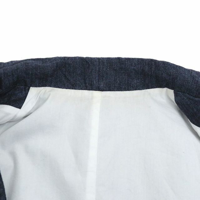バーグファベル 17SS リネンインディゴショートチロルジャケット